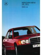 1988 MERCEDES BENZ 190 BROCHURE ITALIAANS, Nieuw, Author