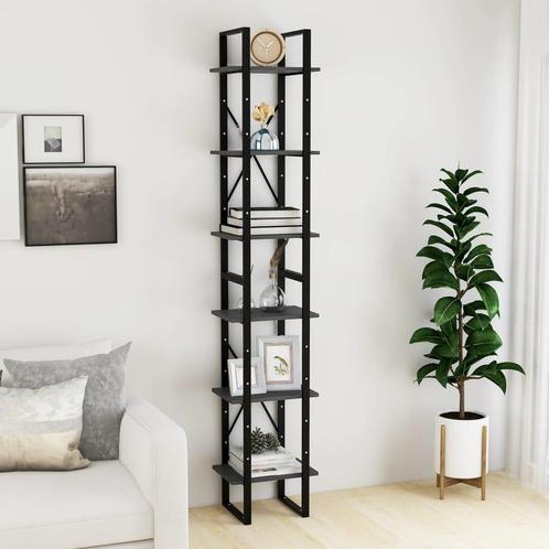 vidaXL Hoge kast 40x30x210 cm massief grenenhout grijs, Huis en Inrichting, Kasten | Boekenkasten, 25 tot 50 cm, Nieuw, Grenenhout