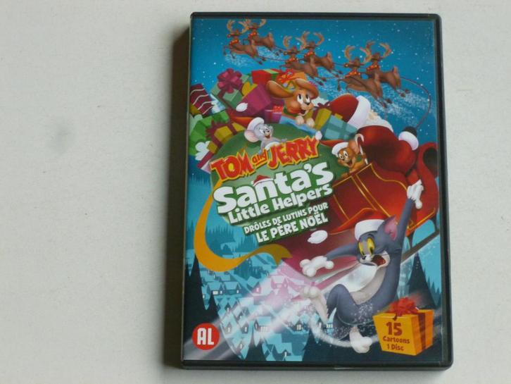 Tom and Jerry - Santas Little Helpers (DVD), Cd's en Dvd's, Dvd's | Kinderen en Jeugd, Zo goed als nieuw, Verzenden