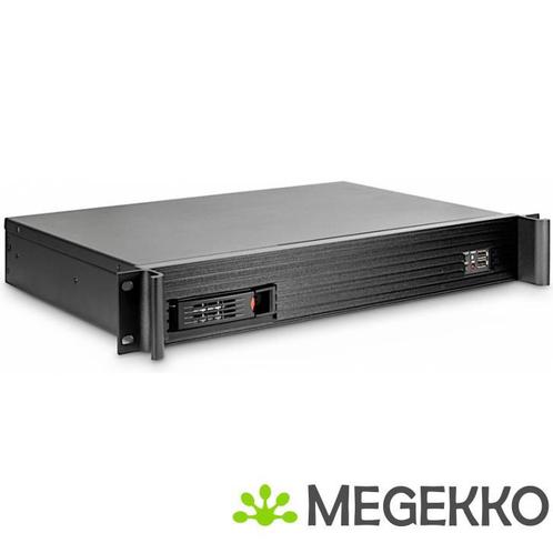 Inter-Tech 1.5U-1528-1 Rack Zwart, Computers en Software, Computerbehuizingen, Nieuw, Verzenden