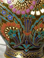 Vaas - Glas, Glazuur - Cloisonne potje