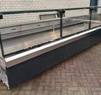 Koeltoonbank met plaatkoeling, Koelvitrine, Koeltoog 375cm,, Gebruikt