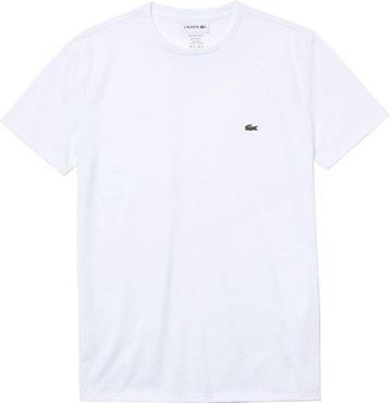 Lacoste Classic Lifestyle T-Shirt Heren - XL - Wit