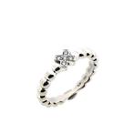Witgouden Joy ring met diamant; 0,05 ct. | Bron Jewelry, Sieraden, Tassen en Uiterlijk, Gebruikt, Overige kleuren, Ophalen of Verzenden