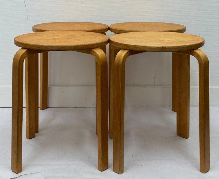 IKEA - Kruk - Frosta - berkenhout - Vier krujkes, 2000, Antiek en Kunst, Antiek | Meubels | Stoelen en Banken
