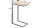 Massief houten bijzettafel GASTON 65cm naturel mangohout, Huis en Inrichting, Tafels | Sidetables, Ophalen of Verzenden, Nieuw