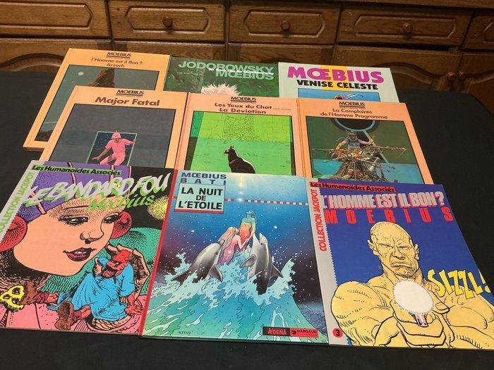 Moebius - 7x C + 2x B - EO/Ré - 9 Album - 1981/1998, Boeken, Stripboeken