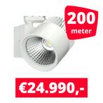 LED Railverlichting Concentra Wit 3000K 200 spots + 200M