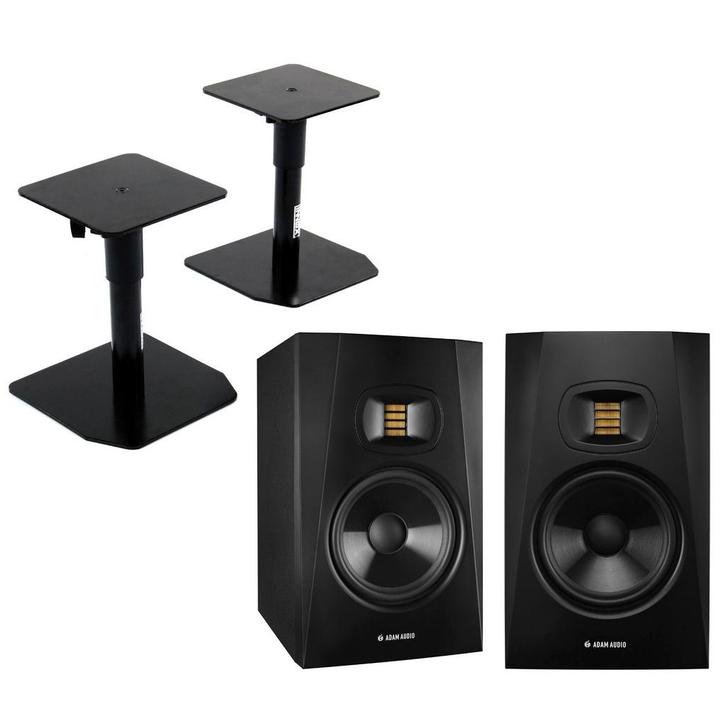Adam T7V set studiomonitoren + Innox Iva MON-02 statieven, Audio, Tv en Foto, Luidsprekers, Verzenden