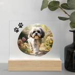 3D Led Lamp - Shih tzu 1 -  cm, Verzenden, Nieuw