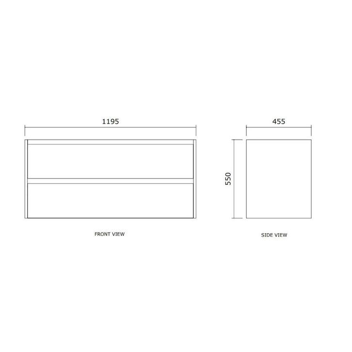 Badmeubelset BWS Riga Met Topplaat 120 cm Kasjmier, Doe-het-zelf en Verbouw, Sanitair, Ophalen of Verzenden