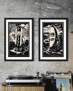 Æ (XX-XXI) - (set of 2) - Banana Guy & Hot Dog Man - Signed,, Nieuw
