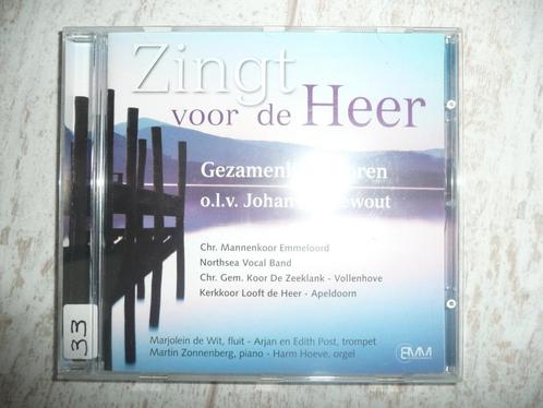 Zingt voor de Heer - Gezamenlijke koren olv J. Bredewout, Cd's en Dvd's, Cd's | Religie en Gospel, Verzenden