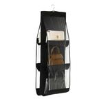 Tassen organizer - Opbergen van 6 Handtassen - Zwart -, Verzenden, Nieuw