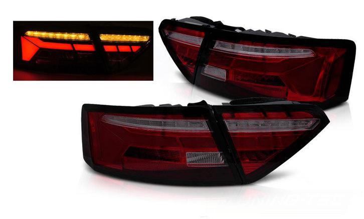 LED bar achterlichten Dynamisch Red Smoke geschikt voor Audi, Auto-onderdelen, Verlichting, Nieuw, Audi, Verzenden