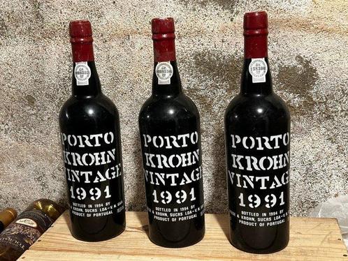 1991 Wiese & Krohn - Vintage Port - Gebotteld in 1994 -, Verzamelen, Wijnen