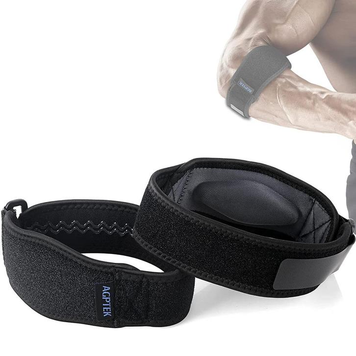 Set van 2 -Multisport Elleboogband met Antislipontwerp -, Fietsen en Brommers, Fietsaccessoires | Overige Fietsaccessoires, Nieuw
