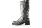 Manfield Laarzen in maat 38 Grijs | 10% extra korting, Kleding | Dames, Hoge laarzen, Verzenden, Grijs, Manfield