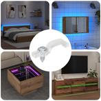 vidaXL LED Strip Clips 12 pcs Doorzichtig 23,8 x 7,3 x 4,3, Verzenden, Nieuw, Kunststof
