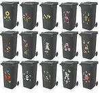 Leuke container stickers, kliko afvalbak, containerstickers, Nieuw