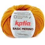 Katia Basic Merino - 71 okergeel - Wol/Acryl Garen, Hobby en Vrije tijd, Breien en Haken, Ophalen of Verzenden, Nieuw