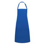 GGM Gastro | KARLOWSKY | Slabbenschort met zak Basic - Blauw, Huis en Inrichting, Keuken | Textiel, Verzenden, Nieuw, Blauw, Schort