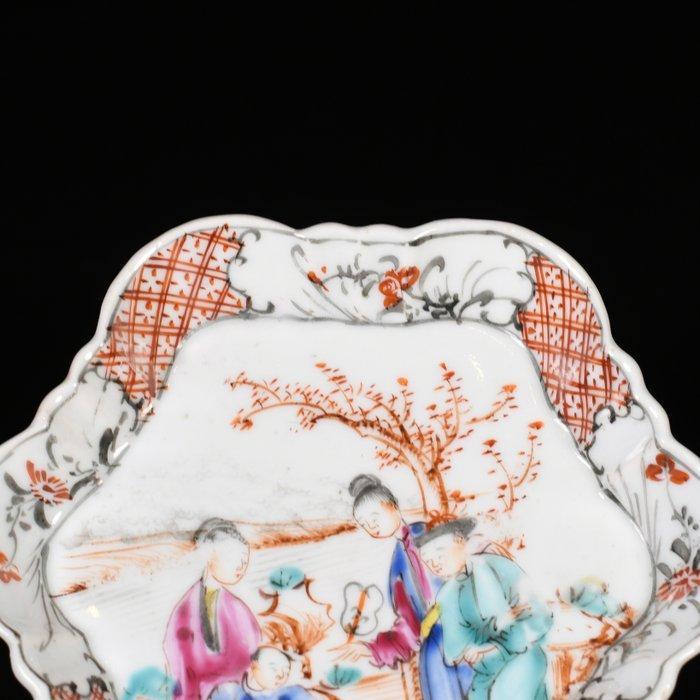 Schotel - Pattipan aux émaux de la Famille Rose à décor de, Antiek en Kunst, Antiek | Overige Antiek