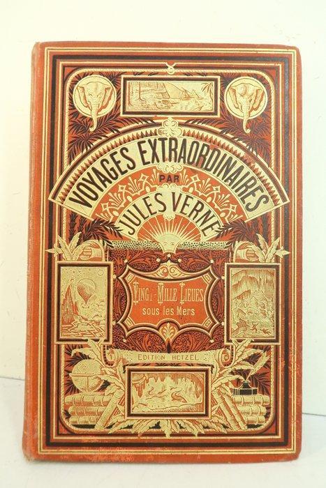 Jules Verne / Neuville et Riou - Vingt mille lieues sous, Antiek en Kunst, Antiek | Boeken en Bijbels