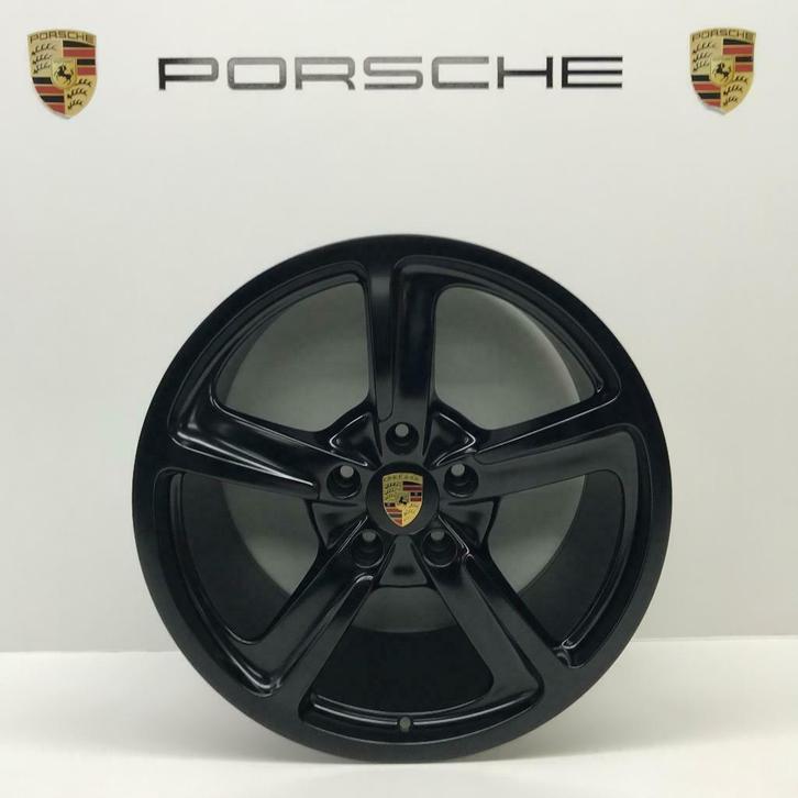 Porsche 991 2/4 Originele 20inch SportTechno GTS met banden, Auto-onderdelen, Banden en Velgen, 20 inch, 305 mm, Personenwagen