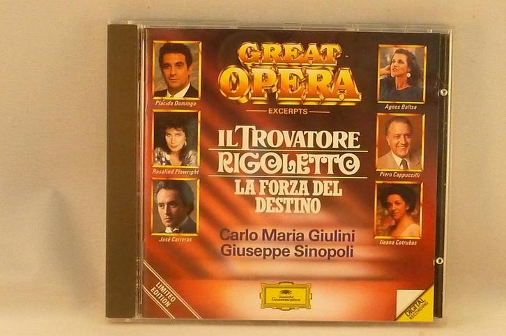 Il Trovatore / Rigoletto / La Forza Del Destino - Guilini /, Cd's en Dvd's, Cd's | Klassiek, Zo goed als nieuw, Verzenden
