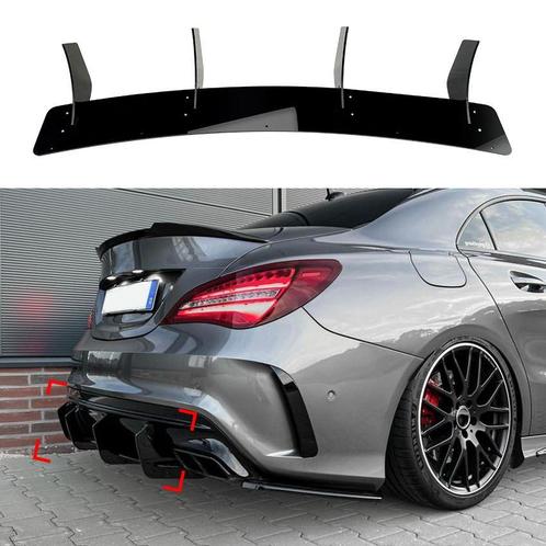 Diffuser Mercedes CLA 45 AMG C117 FL Glans Zwart, Auto-onderdelen, Overige Auto-onderdelen, Ophalen of Verzenden