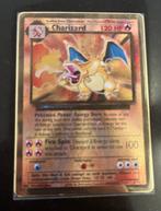 Pokémon - 1 Card - Charizard, golden metal 4/102 First, Hobby en Vrije tijd, Verzamelkaartspellen | Pokémon, Nieuw