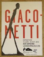 Alberto Giacometti - Affiche originale dexposition - 2015