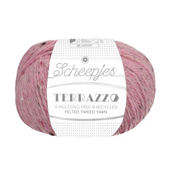 Scheepjes Terrazzo 50 gr - 723 Rosa, Hobby en Vrije tijd, Breien en Haken, Nieuw, Verzenden