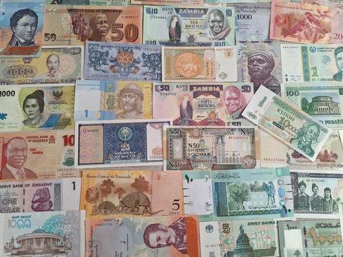 Wereld. - 100 banknotes - various dates (Zonder, Postzegels en Munten, Munten | Nederland
