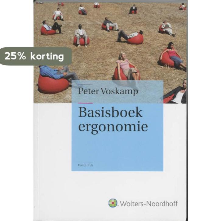 Basisboek ergonomie / Vast Boek 9789001702502 Peter Voskamp, Boeken, Politiek en Maatschappij, Gelezen, Verzenden