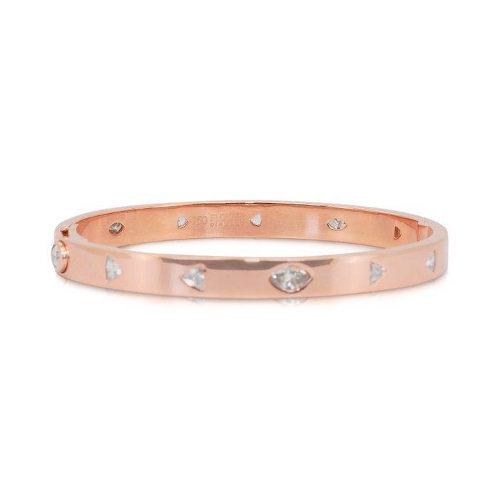 Armband - 18 karaat Roségoud - 3.47ct. tw. Diamant, Sieraden, Tassen en Uiterlijk, Armbanden