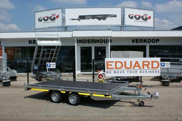 Eduard autotransporter  406x200 2700kg 2750,00 euro, Auto diversen, Aanhangers en Bagagewagens, Nieuw, Ophalen of Verzenden
