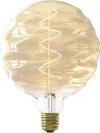Calex - Bilbao LED lamp - 220-240V - 4W - E27 - Goud - 2100K, Nieuw, Verzenden