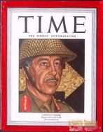 Cover Time Magazine1944 met Harry Crerar (lijst optie), Verzamelen, Militaria | Tweede Wereldoorlog, Verzenden, Foto of Poster