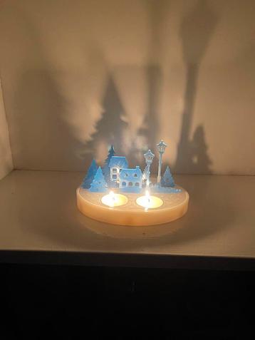 Kerstdorp glow in the dark beschikbaar voor biedingen