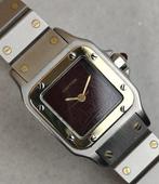Cartier - Santos Galbee - Burgundy Spider Dial - 0902 -, Sieraden, Tassen en Uiterlijk, Horloges | Heren, Nieuw