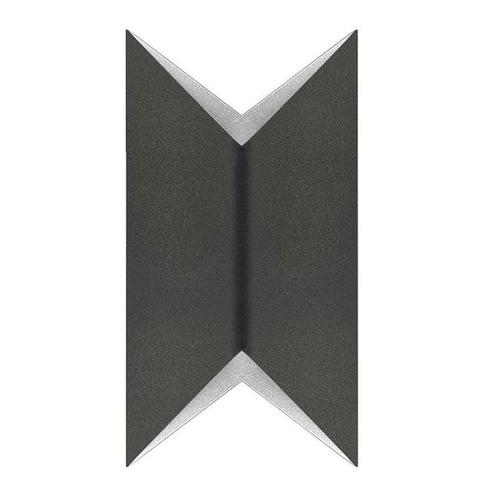 Moderne wandlamp Zwart | Triangle | Up en Down light | G9, Huis en Inrichting, Lampen | Wandlampen, Nieuw, Metaal, Ophalen of Verzenden