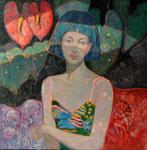Yaseneva Sveta - Girl in Turquoise Light