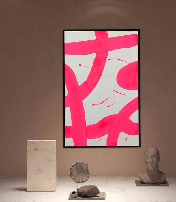 Stefanie Raus - Pink 1188 XXL, Antiek en Kunst, Kunst | Schilderijen | Modern