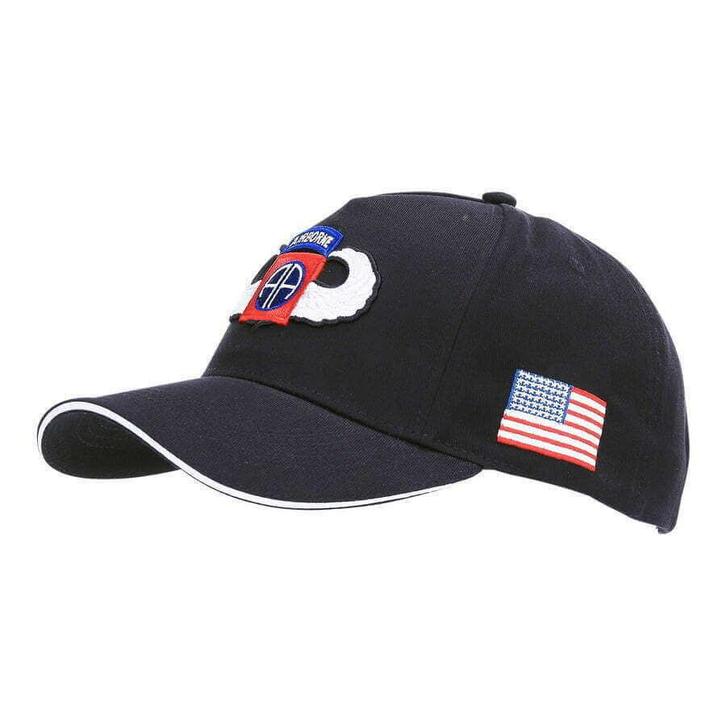 Baseball cap 82nd Airborne WWII 3D. Diverse kleuren, Kleding | Heren, Hoeden en Petten, Pet, Nieuw, Verzenden