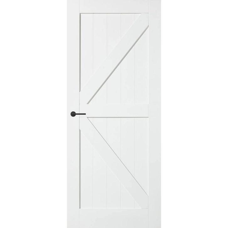 Skantrae SKS2511 Barndeur  93x231,5 (Stomp, Paneeldeur), Doe-het-zelf en Verbouw, Deuren en Horren, Nieuw, Hout, Binnendeur, 215 cm of meer