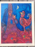 Marc Chagall (1887-1985), (after) - Bonjour Paris