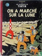 Kuifje - On a marché sur la lune - 1954, Eén stripboek, Verzenden, Gelezen, Remi, Georges.
