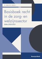 Basisboek recht in de zorg- en welzijnssector 2020-2021 9789, Boeken, Studieboeken en Cursussen, Verzenden, Zo goed als nieuw